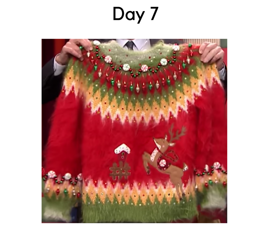 12 days of Christmas Sweaters Studio Audience Tickets